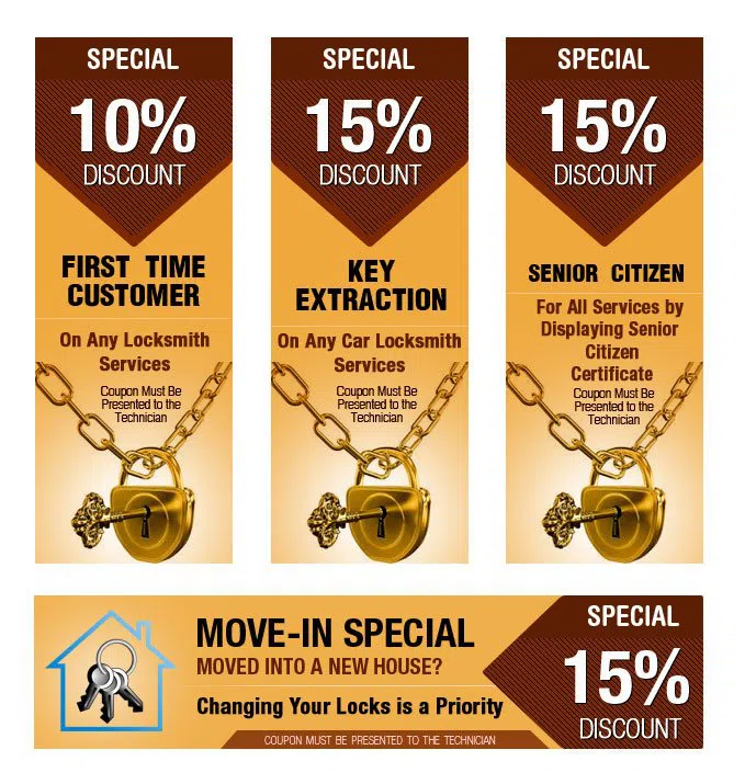 Super Locksmith Service Houston, TX 713-470-0714 - coupon1-set-four
